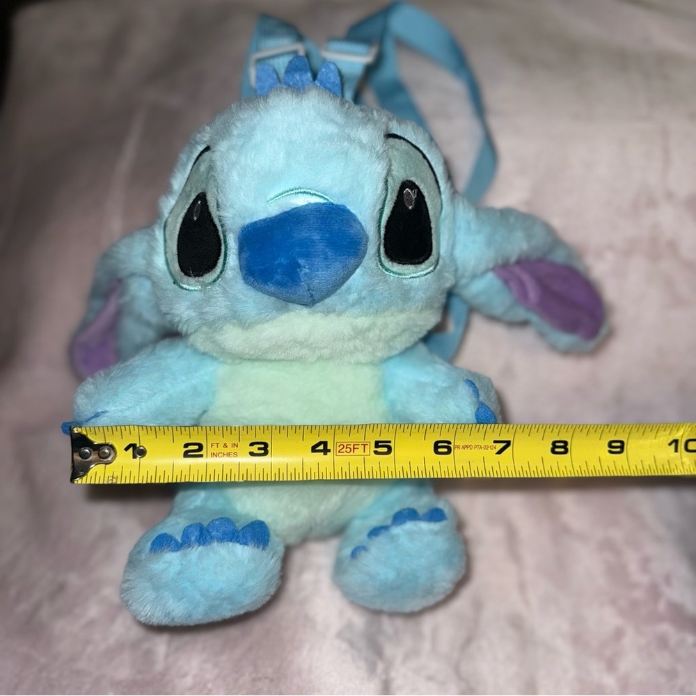 Stitch Plush Doll Backpack Lilo & Stitch Plush Toy Zipper Pouch Bag New - Picture 11 of 13